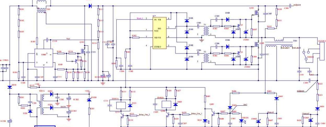 uv ballast circuit diagram