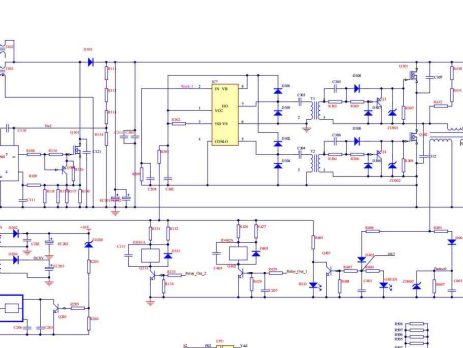 diagrama del circuito de lastre ultravioleta